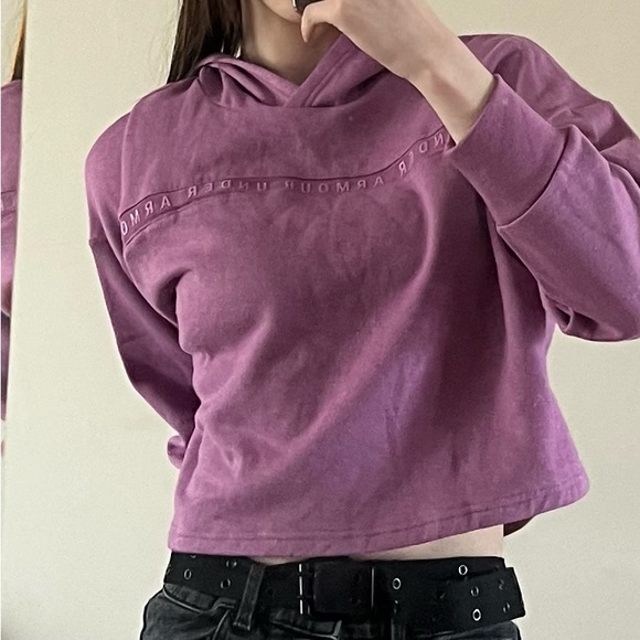 Purple cropped sweater - Picture 1 of 1